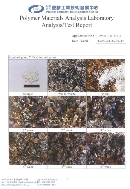 分解過程週次紀錄 1-6週